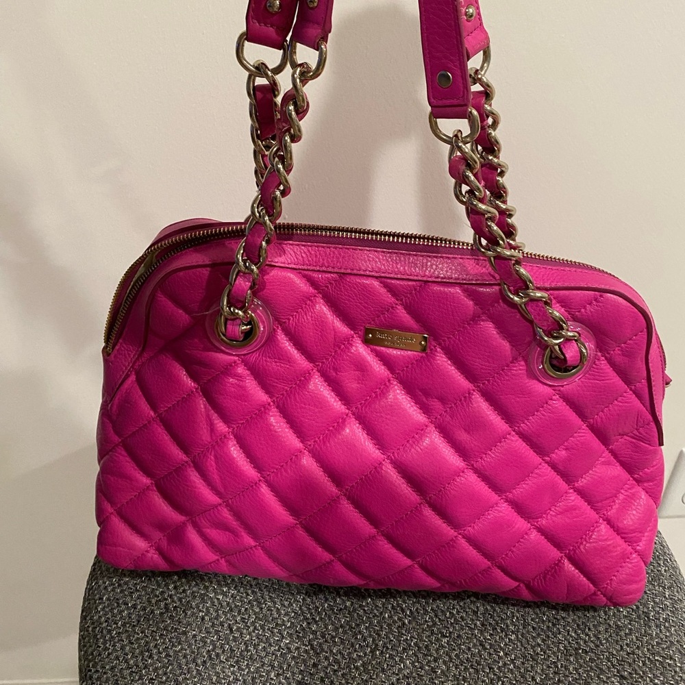 Fuchsia Quilted Kate Spade